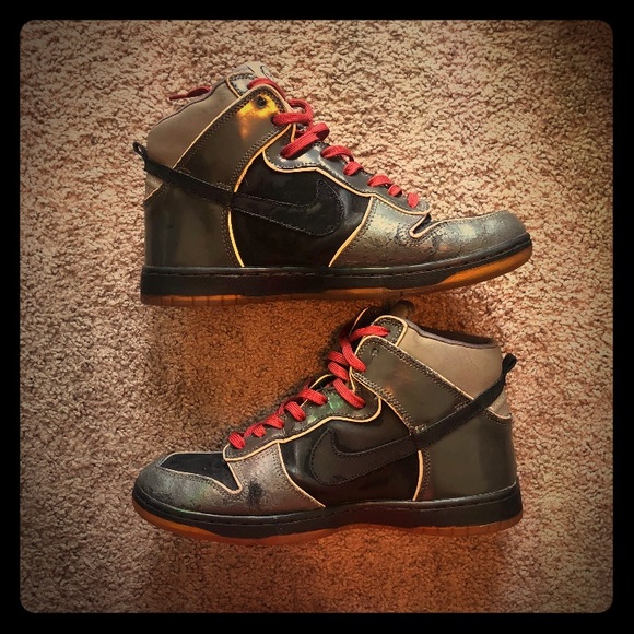 2007 NIKE DUNK HIGH PREMIUM SB MF DOOM 313…